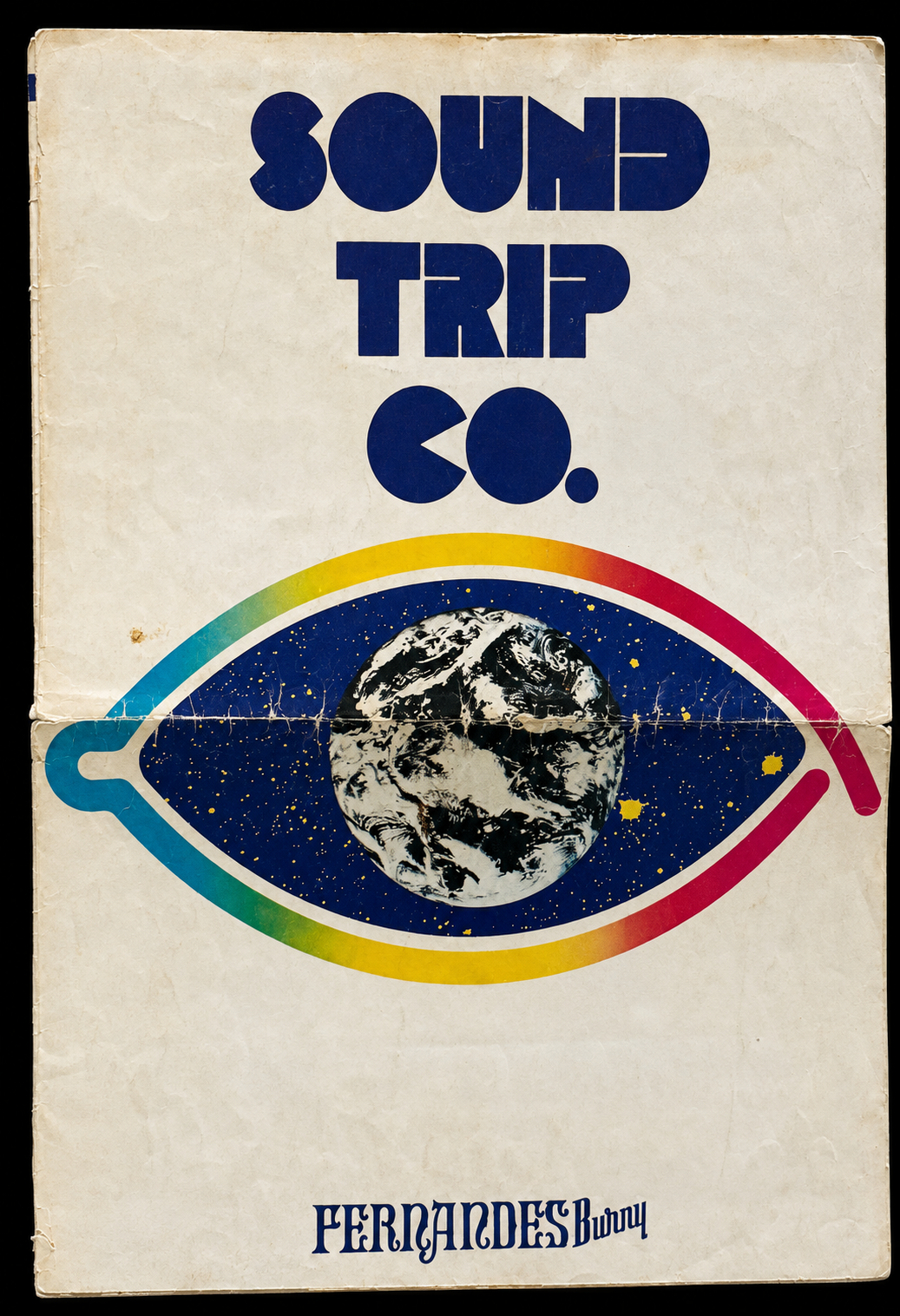 1977 Fernandes Burny Sound Trip Catalogue guitar catalogue cover