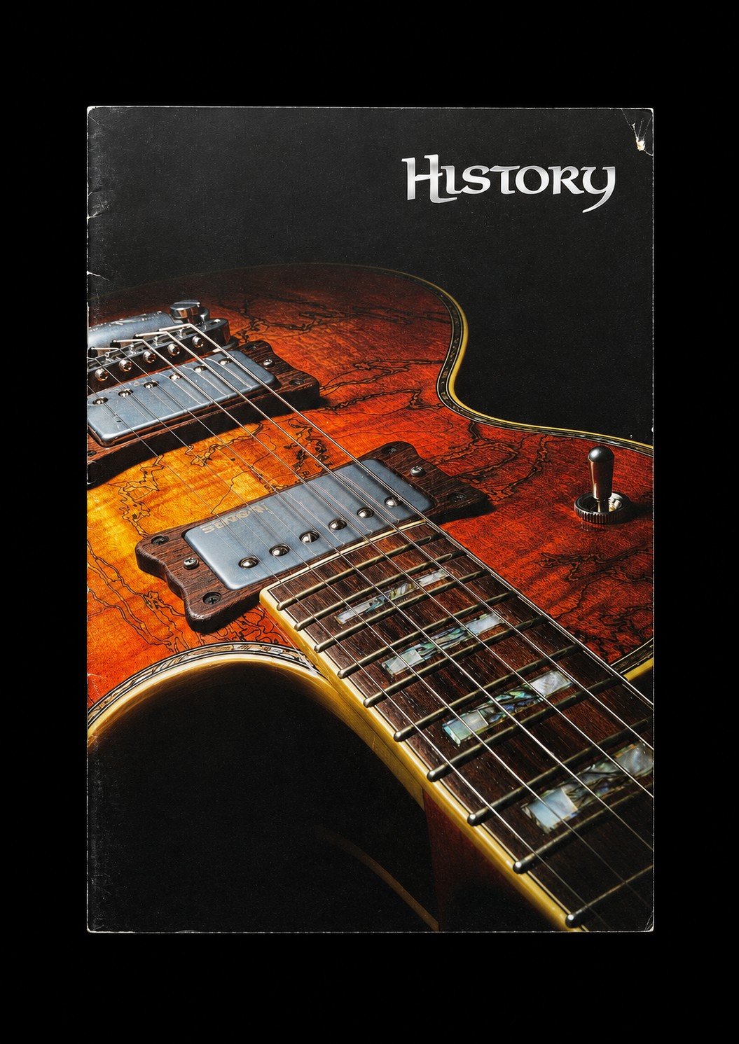 History 2004 catalogue and price lists guitar catalogue cover