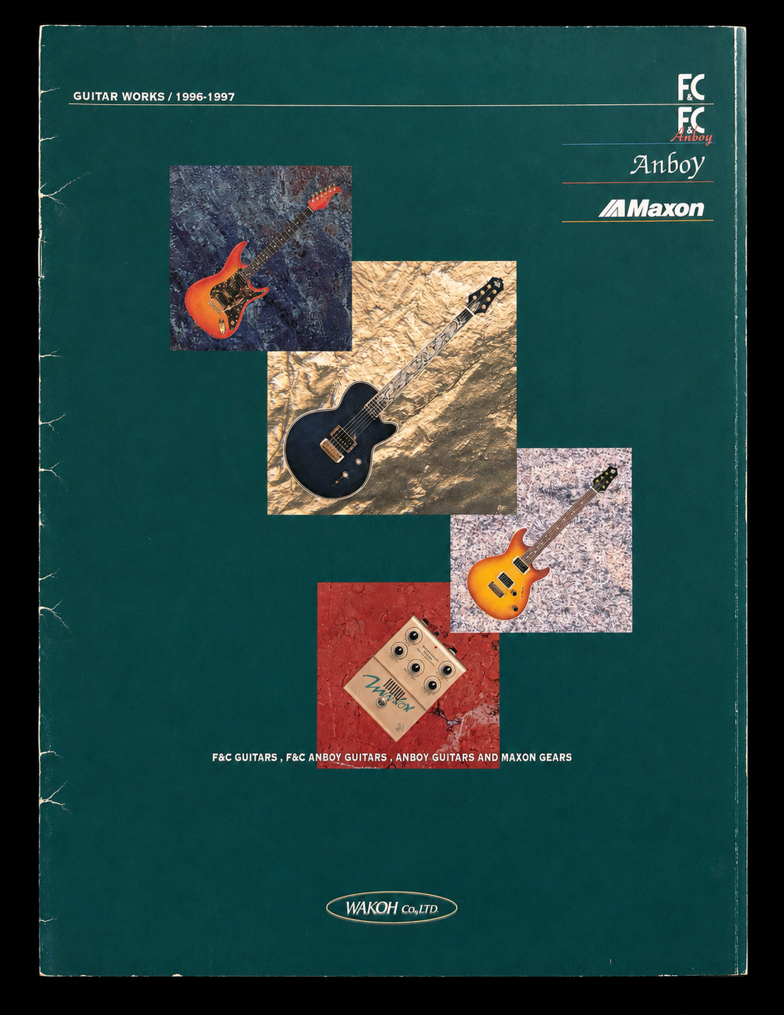 F&C 1987 Catalogue guitar catalogue cover